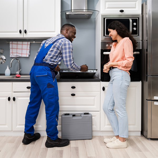 can you provide an estimate for cooktop repair before beginning any work in Warrensville Heights